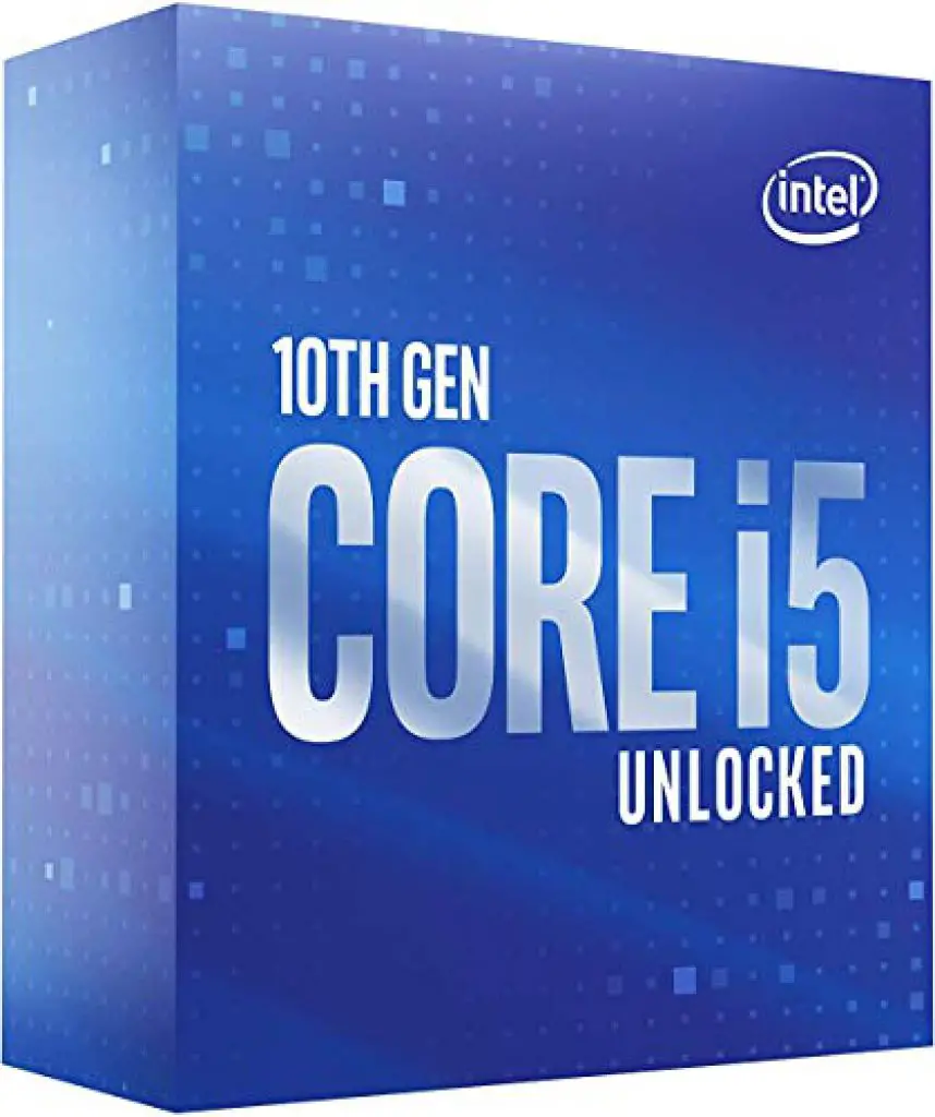 (10th Gen Intel Core I5 10600K/6 Cores/LGA 1200 Socket/12 Threads/4.8