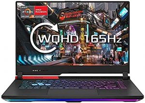 ASUS ROG Strix Advantage Edition G513QY 15.6" WQHD 165Hz Gaming Laptop (AMD Ryzen R9-5900X, AMD RX6800M 12GB Graphics, 16GB RAM, 1TB SSD, Windows 11) Original Black G513QY-HQ008W