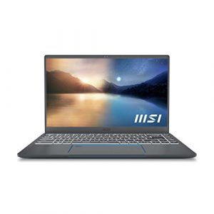 MSI Prestige 14 Evo Professional Laptop: 14" FHD Ultra-Thin Bezel Display, Intel Core i7-1185G7, Intel Iris Xe, 16GB RAM, 512GB NVMe SSD, Thunderbolt 4, Win10 Home, Intel Evo, Carbon Gray (A11M-629)