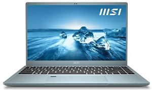 2022 MSI Prestige 14 A12SC-010 (i5-1240P, 16GB RAM, 512GB NVMe SSD, GTX 1650 4GB, 14" FHD, Windows 11) Professional Laptop - Blue Stone