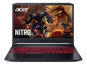 Acer Nitro, 15" FHD IPS, Ci5-10300H, 8GB RAM, 256GB SSD, GTX1650, Windows 10,Backlit KB, AN515-55-54D0