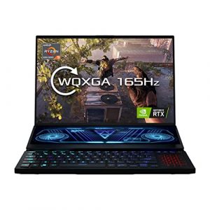 ASUS ROG Zephyrus Duo GX650RW 16" WUXGA 165Hz Dualscreen Gaming Laptop (AMD Ryzen R9-6980HX, Nvidia GeForce RTX 3080Ti, 32GB RAM, 2TB SSD, Windows 11)