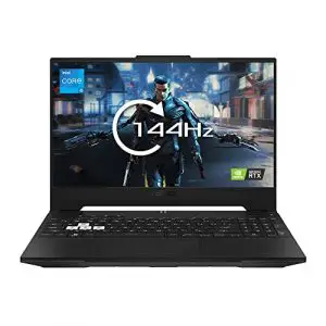 ASUS TUF Dash FX517ZR 144Hz 15.6" Gaming Laptop (Intel i7-12650H, Nvidia GeForce RTX 3070, 16GB RAM, 1TB SSD, Windows 11)