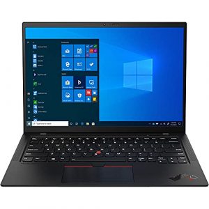Latest Lenovo ThinkPad X1 Carbon Gen 9 14" FHD+ Ultrabook, 11th gen i7-1185G7, 32 GB DDR4,512 GB SSD, Intel Iris Xe Graphics, Fingerprint Reader, Win 10 Pro (20XW00A8US), Black