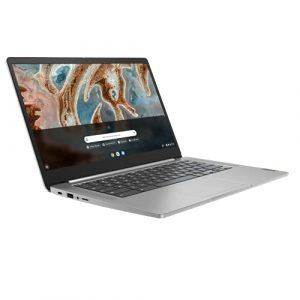 Lenovo IdeaPad 3 Chromebook 14inch FHD Laptop (MediaTek MT8183, 4 GB RAM, 64GB eMMC, ARM Mali-G72 MP3 Graphics, Chrome OS) – Arctic Grey