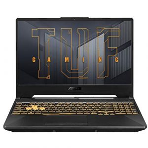 ASUS TUF Gaming A15 Gaming Laptop, 15.6” 144Hz Full HD IPS-Type, AMD Ryzen 7 4800H, GeForce RTX 3050, 16GB DDR4, 512GB PCIe SSD, Wi-Fi 6, Windows 11 Home,FA506IC-DS71-CA