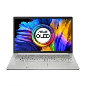 ASUS VivoBook K15 OLED (2021), 15.6" (39.62 cms) FHD OLED, Intel Core i3-1115G4 11th Gen, Thin and Light Laptop (8GB/512GB SSD/Integrated Graphics/Office 2021/Windows 11/Silver/1.8 Kg) K513EA-L313WS