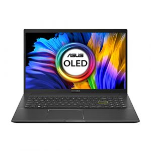 ASUS VivoBook K15 OLED (2021), 15.6-inch (39.62 cms) FHD OLED, Intel Core i3-1115G4 11th Gen, Thin and Light Laptop (8GB/1TB SSD/Integrated Graphics/Office 2019/Windows 10/Black/1.8 Kg), K513EA-L302TS
