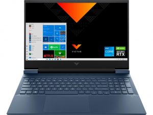HP - Victus 16.1" Gaming Laptop - Intel Core i5 - 8GB Memory - NVIDIA GeForce RTX 3050 - 256GB SSD - Performance Blue 16-d0023dx Notebook