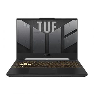 ASUS TUF Gaming A15 (2022), 15.6" (39.62 cms) FHD 144Hz, AMD Ryzen 7 6800H, 4GB GeForce RTX 3050 Graphics, Gaming Laptop (16GB/512GB SSD/Windows 11/with Office/Jaeger Gray/2.2 kg), FA577RE-HN055WS