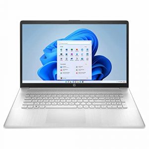 2022 HP 17.3 HD+ Touchscreen Laptop Intel 4-Core i7-1165G7 Intel NVIDIA GeForce MX450 2GB GDDR5 32GB DDR4 2TB NVMe SSD HDMI WiFi AC USB-C Backlit Keyboard Webcam Windows 10 Pro w/ RE Accessories