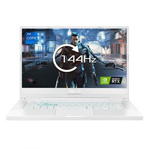 ASUS TUF Dash FX516PR 15.6" Full HD 144Hz Gaming Laptop (Intel i7 11370H, Nvidia GeForce RTX 3070, 16GB RAM, 512 GB SSD, Windows 10 with free Windows 11 upgrade), White, FX516PR-HN032T