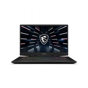 MSI Notebook Stealth GS77 Gaming Laptop (12UGS-025UK), Intel Core i7-12700H, 17.3" Inches QHD 240Hz Panel, NVIDIA GeForce RTX 3070 Ti, 32GB, 1TB SSD, Windows 11 - Core Black