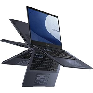 ASUS ExpertBook B5 Thin & Light Flip Business Laptop, 14” FHD, Intel Core i7-1260P, 1TB SSD, 16GB DDR5 RAM, All Day Battery, Enterprise-Grade Video Conference, NumberPad, Win 11 Pro, B5402FBA-XVE75T
