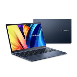 ASUS VivoBook 15 Slim Laptop, 15.6â€ FHD Display, Intel Core i5-1240P CPU, Intel Iris Xe Graphics, 8GB RAM, 512GB SSD, Fingerprint Sensor, Windows 11 Home, Quiet Blue, F1502ZA-DS52