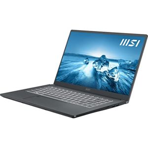 MSI Prestige 15 15.6" FHD Ultra Thin and Light Professional Laptop: Intel Core i7-1260P RTX 3050 Ti 32GB LPDDR4X 512 GB NVMe SSD, Thunderbolt 4, MicroSD Card Reader, Win 11 Pro: Carbon Gray A12UD-005