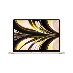 2022 Apple MacBook Air Laptop with M2 chip: 13.6-inch Liquid Retina Display, 8GB RAM, 512GB SSD Storage, Backlit Keyboard, 1080p FaceTime HD Camera. Works with iPhone and iPad; Starlight
