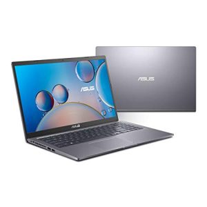 ASUS VivoBook 15 R565 Thin and Light Laptop, 15.6” FHD Touch Display, Intel Core i5-1135G7 Processor, Iris Xe Graphics, 8GB DDR4 RAM, 256GB SSD, Fingerprint, Windows 11 Home, Slate Grey, R565EA-US51T