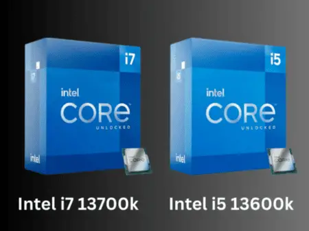 Intel Core i5-13600k vs i7-13700k