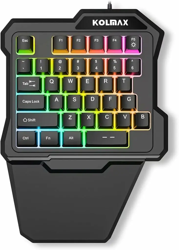 Best One-Handed Keyboards For Gaming [Half Keyboard]